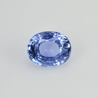 1.70 cts Unheated Natural Blue Sapphire Loose Gemstone Oval Cut Certified
