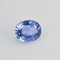 1.70 cts Unheated Natural Blue Sapphire Loose Gemstone Oval Cut Certified