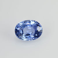 1.71 cts Unheated Natural Blue Sapphire Loose Gemstone Oval Cut Certified