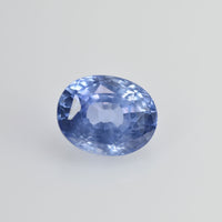 1.91 cts Unheated Natural Blue Sapphire Loose Gemstone Oval Cut Certified
