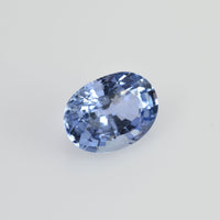 1.53 cts Unheated Natural Blue Sapphire Loose Gemstone Oval Cut Certified