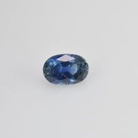 0.74 Cts Natural Blue Sapphire Loose Gemstone Oval Cut