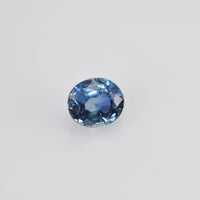 0.80 Cts Natural Blue Sapphire Loose Gemstone Oval Cut