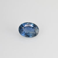 0.88 Cts Natural Blue Sapphire Loose Gemstone Oval Cut