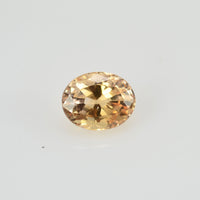 0.63 cts Natural Yellow Sapphire Loose Gemstone Oval Cut
