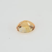 0.63 cts Natural Yellow Sapphire Loose Gemstone Oval Cut