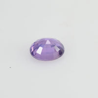 0.61 cts Natural Purple Sapphire Loose Gemstone Oval Cut