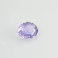 0.61 cts Natural Purple Sapphire Loose Gemstone Oval Cut