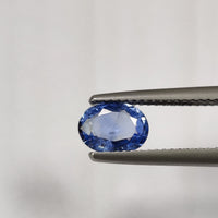 1.17 cts Natural Blue Sapphire Loose Gemstone Oval Cut Certified