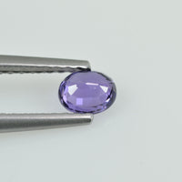 0.35 cts Natural Purple Sapphire Loose Gemstone Oval Cut