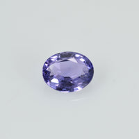 0.45 cts Natural Lavender Sapphire Loose Gemstone Oval Cut