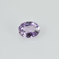 0.46 cts Natural Lavender Sapphire Loose Gemstone Oval Cut