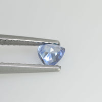 0.32 Cts Natural Blue Sapphire Loose Gemstone Trillion Cut