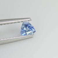 0.32 Cts Natural Blue Sapphire Loose Gemstone Trillion Cut