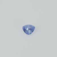 0.18 Cts Natural Blue Sapphire Loose Gemstone Trillion Cut