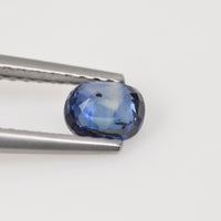 0.56 cts Natural Blue Green Teal Sapphire Loose Gemstone Oval Cut