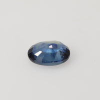 0.57 cts Natural Blue Teal Sapphire Loose Gemstone Oval Cut