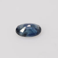 0.52 cts Natural Blue Green Teal Sapphire Loose Gemstone Oval Cut