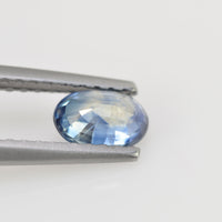 0.62 cts Natural Blue Green Teal Sapphire Loose Gemstone Oval Cut