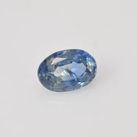 0.64 cts Natural Teal Sapphire Loose Gemstone Oval Cut