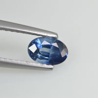 0.77 cts Natural Blue Sapphire Loose Gemstone Oval Cut
