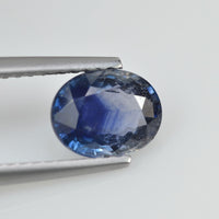 1.60 cts Natural Blue Sapphire Loose Gemstone Oval Cut