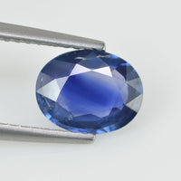 1.72 cts Natural Blue Sapphire Loose Gemstone Oval Cut