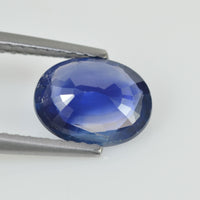 1.72 cts Natural Blue Sapphire Loose Gemstone Oval Cut