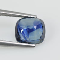 2.18 cts Natural Fancy Bi-Color Sapphire Loose Gemstone Cushion Cut
