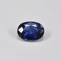 0.80 cts Natural Blue Sapphire Loose Gemstone Oval Cut Certified