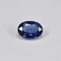 0.86 cts Natural Blue Sapphire Loose Gemstone Oval Cut Certified
