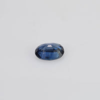 0.75 cts Natural Blue Sapphire Loose Gemstone Oval Cut