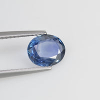 1.48 cts Natural Blue Sapphire Loose Gemstone Oval Cut