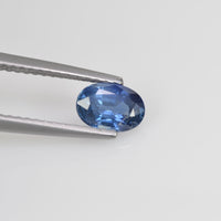 1.00 cts Natural Blue Sapphire Loose Gemstone Oval Cut