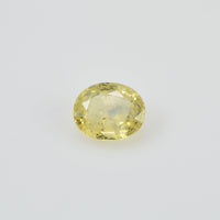 0.82 cts Natural Yellow Sapphire Loose Gemstone Oval Cut