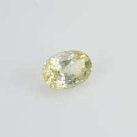 1.24 cts Natural Yellow Sapphire Loose Gemstone Oval Cut