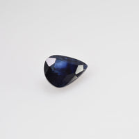 0.70 cts Natural Blue Sapphire Loose Gemstone Pear Cut
