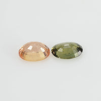 2.13 cts Natural Fancy Sapphire Loose Pair Gemstone Oval Cut