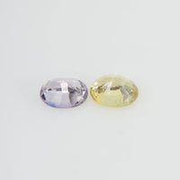 1.60 cts Natural Fancy Sapphire Loose Pair Gemstone Oval Cut