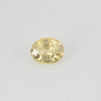 0.74 cts Natural Yellow Sapphire Loose Gemstone Oval Cut