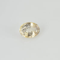 0.91 cts Natural Yellow Sapphire Loose Gemstone Oval Cut