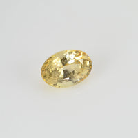 1.20 cts Natural Yellow Sapphire Loose Gemstone Oval Cut