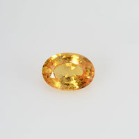 1.01 cts Natural Yellow Sapphire Loose Gemstone Oval Cut