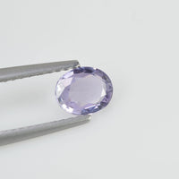 0.64 cts Natural Purple Sapphire Loose Gemstone Oval Cut