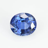 1.37 cts Natural Blue Sapphire Loose Gemstone Oval Cut