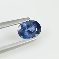 0.64 cts Natural Blue Sapphire Loose Gemstone Oval Cut