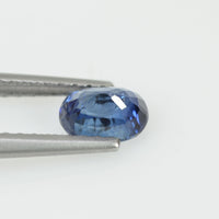 0.64 cts Natural Blue Sapphire Loose Gemstone Oval Cut