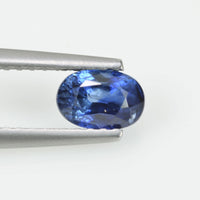 0.76 cts Natural Blue Sapphire Loose Gemstone Oval Cut