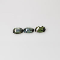 7x5 mm Natural Calibrated Green Sapphire Loose Gemstone Oval Cut