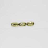 6x4 mm Natural Calibrated Green Sapphire Loose Gemstone Oval Cut